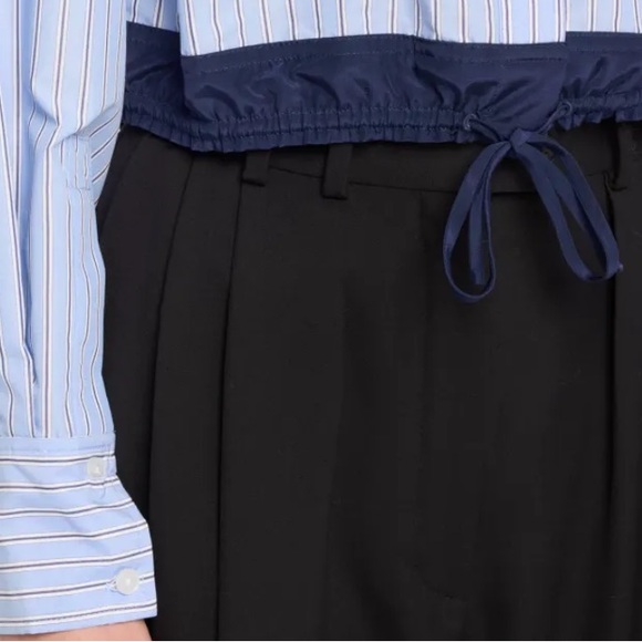 SIMKHAI Adryck Long-Sleeve Drawstring Shirt - Picture 7 of 7